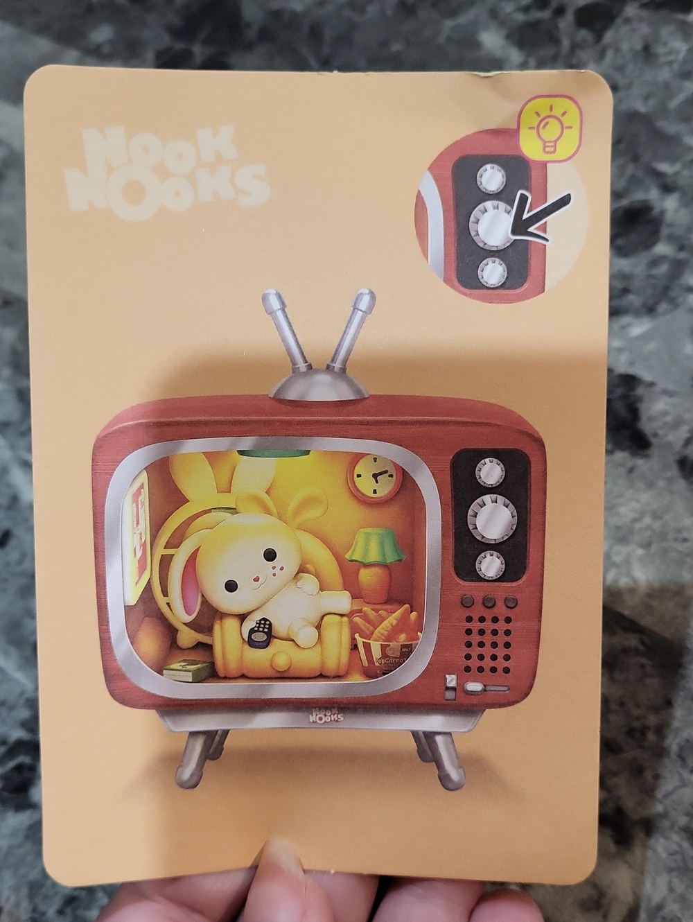 Nook Nooks Bunny In TV